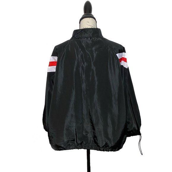 Lili Sport Windbreaker Jacket Size 3X Black Red White - Picture 2 of 9